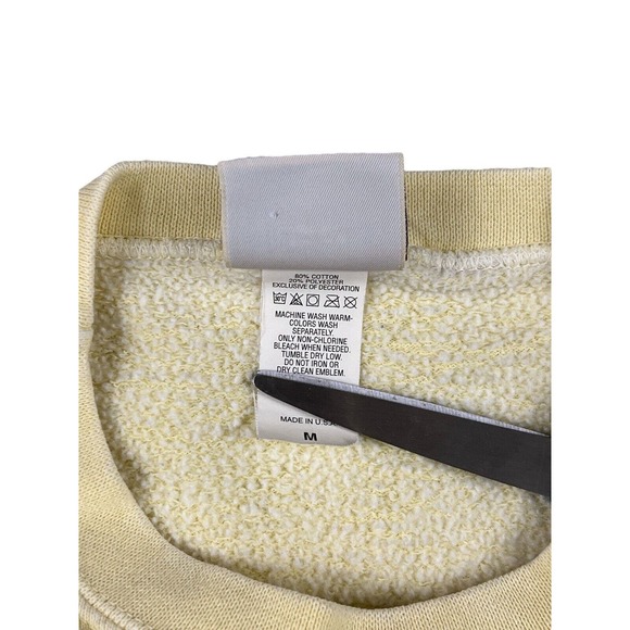 VTG Oarsman 913 Army Mom Yellow Sweatshirt‎ Pullover Sz M - Picture 6 of 7